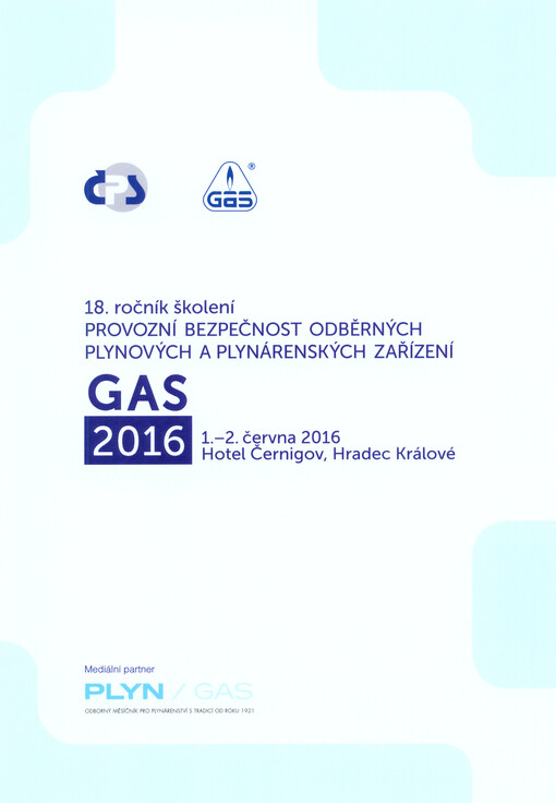 Školení pracovníků oboru plynových zařízení :sborník přednášek : vydáno u příležitosti konání 