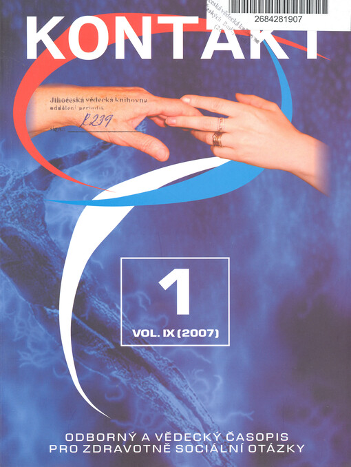 Kontakt : scientific acta Faculty of social and health studies