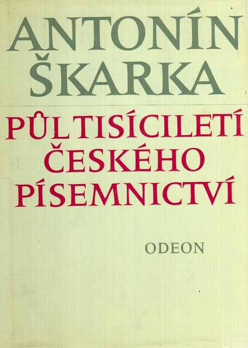 Půl tisíciletí českého písemnictví