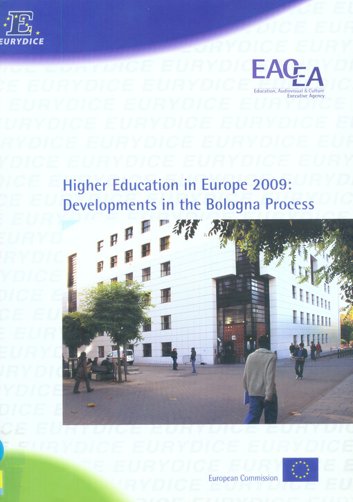 Higher education in Europe 2009 : developments in the Bologna process