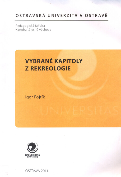 Vybrané kapitoly z rekreologie