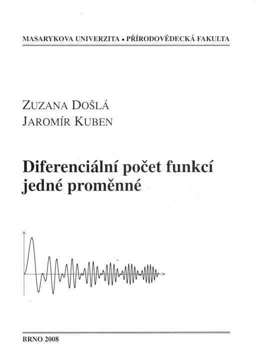 Diferenciální počet funkcí jedné proměnné