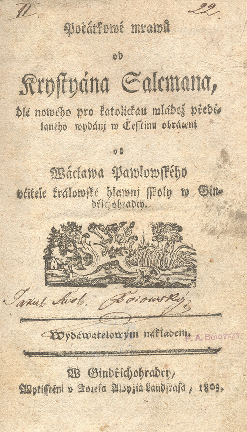 Počátkowé mrawů od Krystyána Salcmana