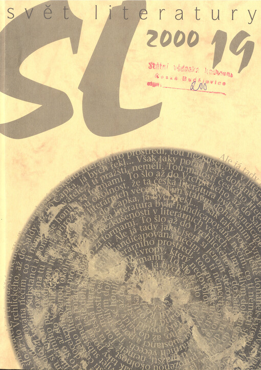 Svět literatury : časopis pro novověké zahraniční literatury