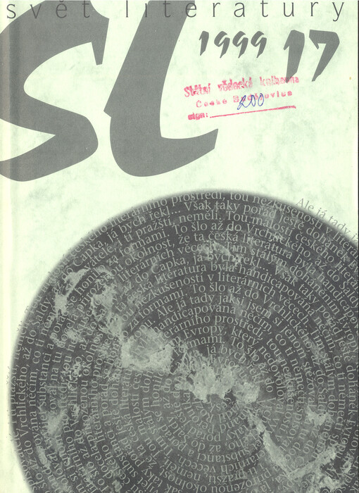 Svět literatury : časopis pro novověké zahraniční literatury