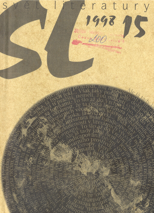 Svět literatury : časopis pro novověké zahraniční literatury