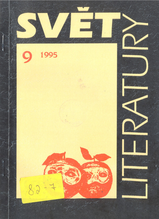 Svět literatury : časopis pro novověké zahraniční literatury