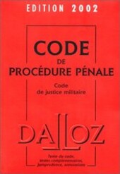 Code de procédure pénale :code de justice militaire