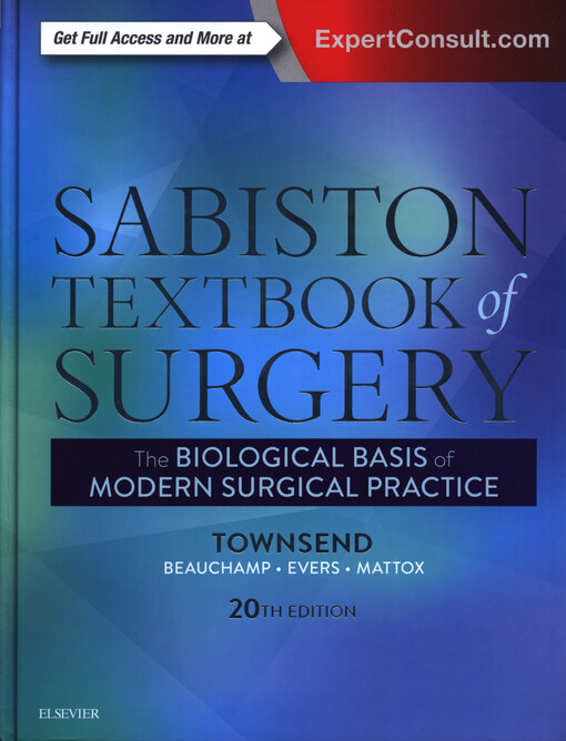 Sabiston Textbook of Surgery