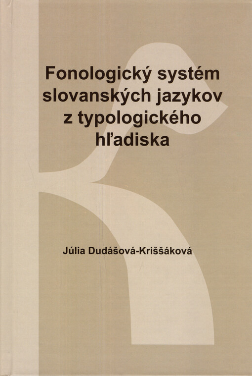 Fonologický systém slovanských jazykov z typologického hľadiska