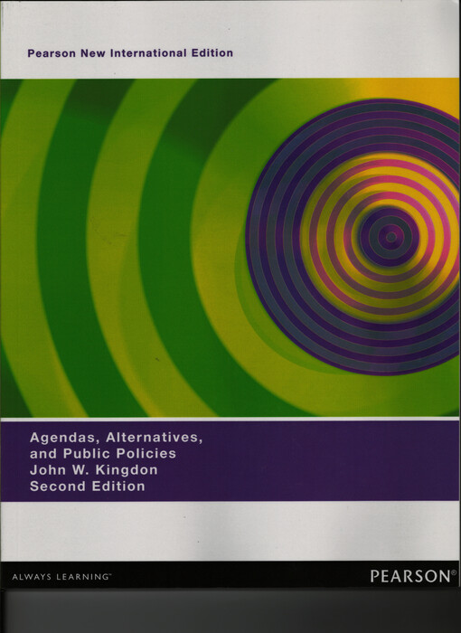Agendas, alternatives, and public policies