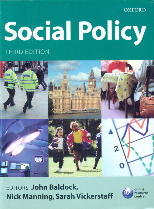 Social policy / : edited by John Baldock, Nicholas Manning, and Sarah Vickerstaff.