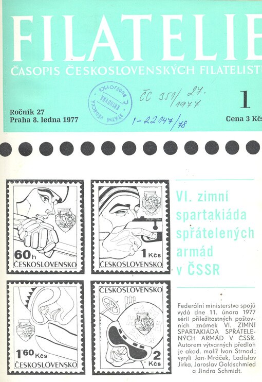 Filatelie : časopis československých filatelistů