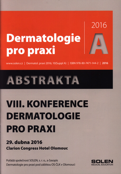VIII. konference dermatologie pro praxi