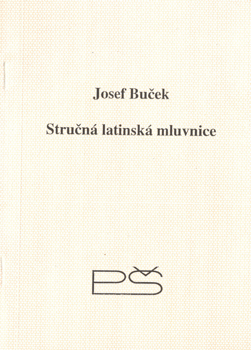 Stručná latinská mluvnice