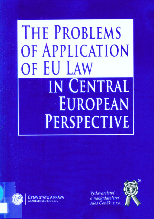 problems of application of EU law in Central Europan perspective