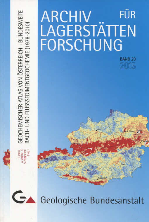 Geochemischer Atlas von Österreich - Bundesweite Bach- und Flusssedimentgeochemie (1978-2010)