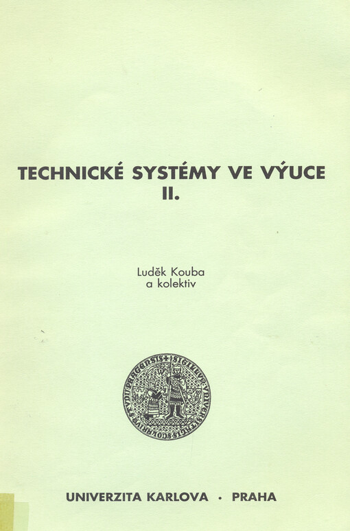 Technické systémy ve výuce II