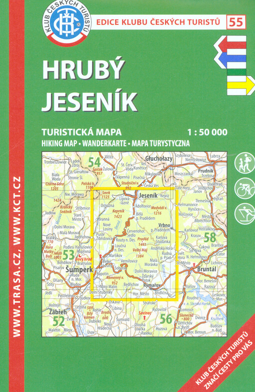 Hrubý Jeseník : turistická mapa 1:50 000