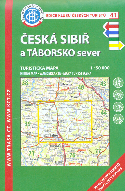 Česká Sibiř a Táborsko sever : turistická mapa 1:50 000