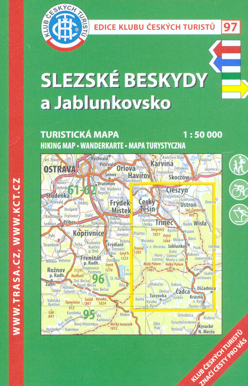 Slezské Beskydy a Jablunkovsko : turistická mapa 1:50 000