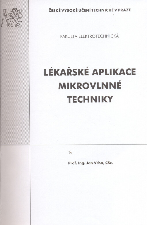 Lékařské aplikace mikrovlnné techniky