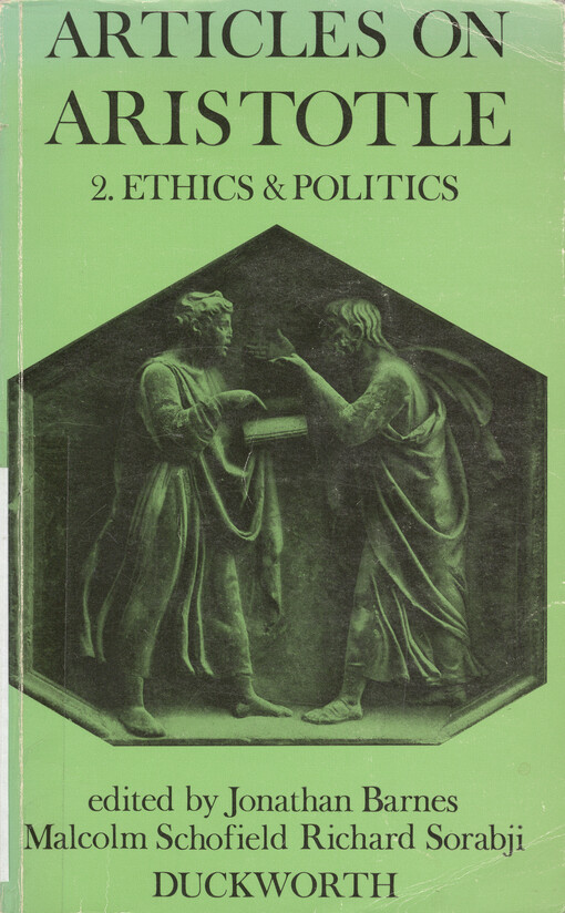 Articles on Aristotle. 2, Ethics and politics