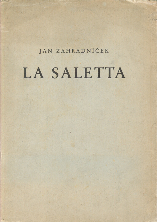 Saletta: prolog