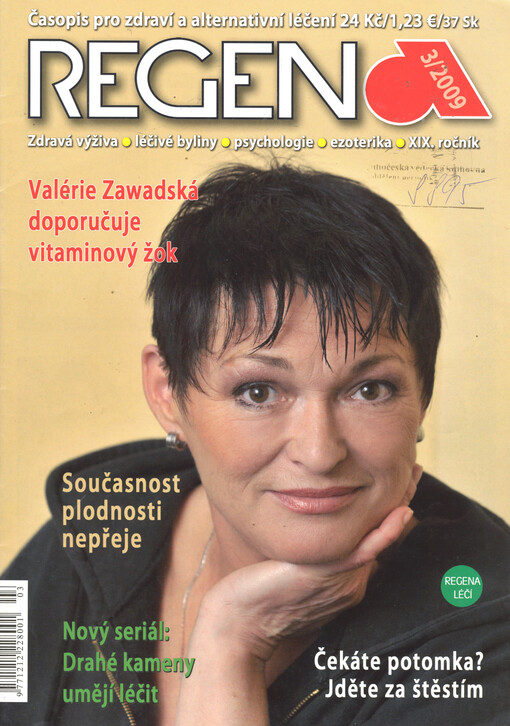 Regena : časopis pro zdraví a alternativní léčení : zdravá výživa - léčivé byliny - homeopatie - jóga - psychotronika