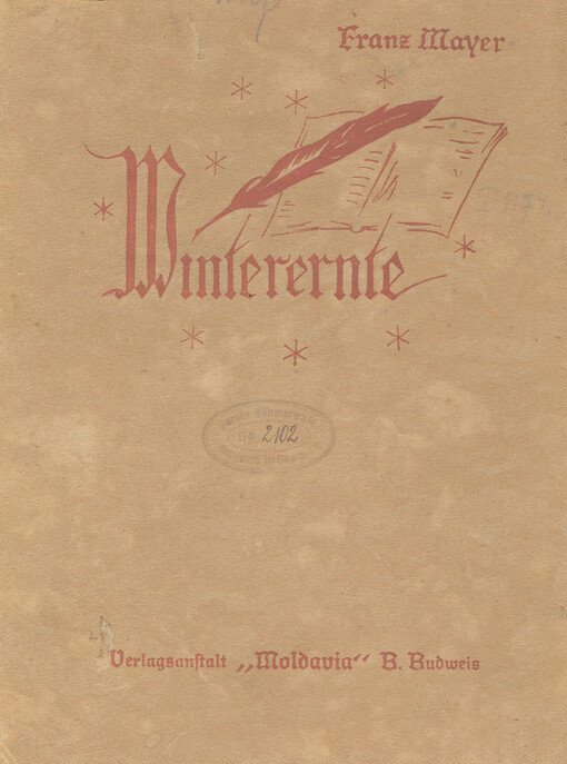 Winterernte : Blätter aus dem Tagebuch eines Landwirts