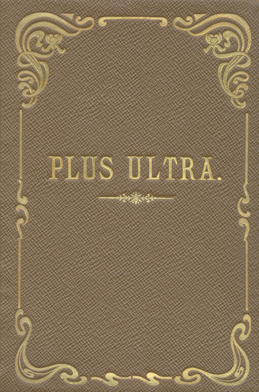 Plus ultra : ein latenisches episches Gedicht über die Entdeckung amerikas durch Columbus