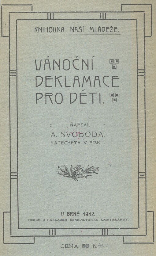 Vánoční deklamace pro děti