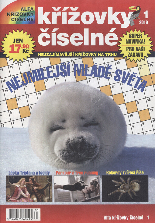 Alfa křížovky číselné : nejzajímavější křížovky na trhu