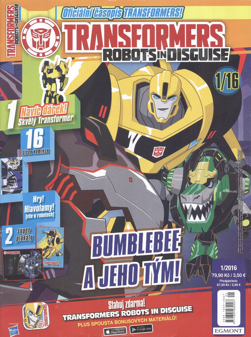Transformers : robots in disguise : oficiální časopis Transformers!
