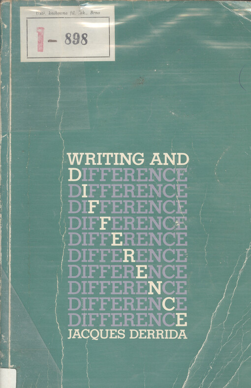 Writing and difference