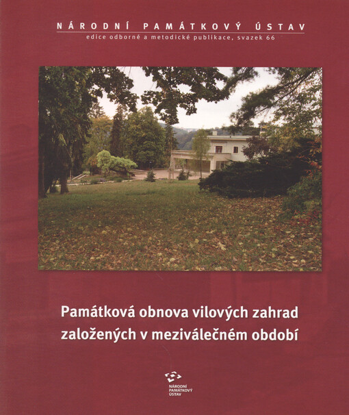 Památková obnova vilových zahrad založených v meziválečném období