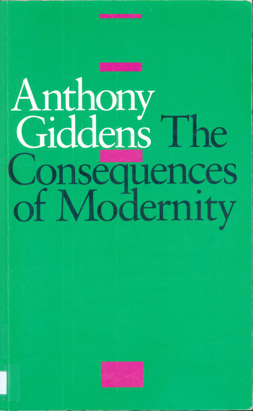 The consequences of modernity