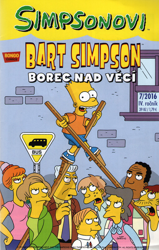 Bart Simpson 2016/7: Borec nad Věcí