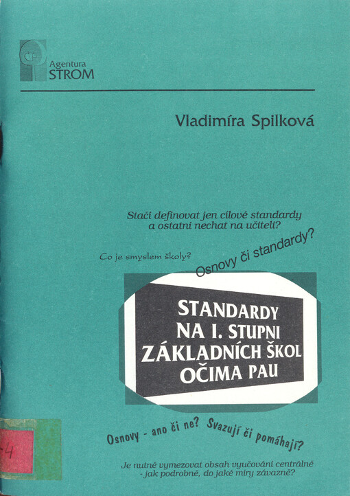 Standardy na 1. stupni ZŠ očima PAU