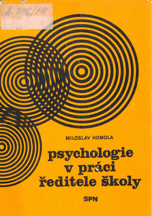Psychologie v práci ředitele školy