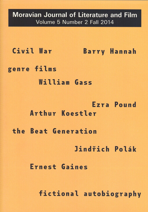 Moravian journal of literature and film