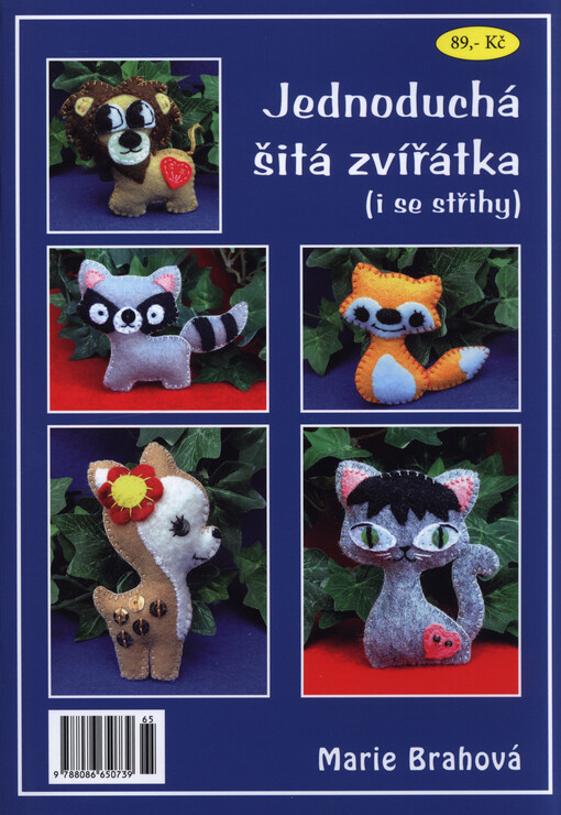 Jednoduchá šitá zvířátka : (i se střihy)