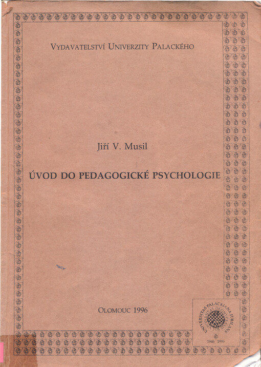 Úvod do pedagogické psychologie