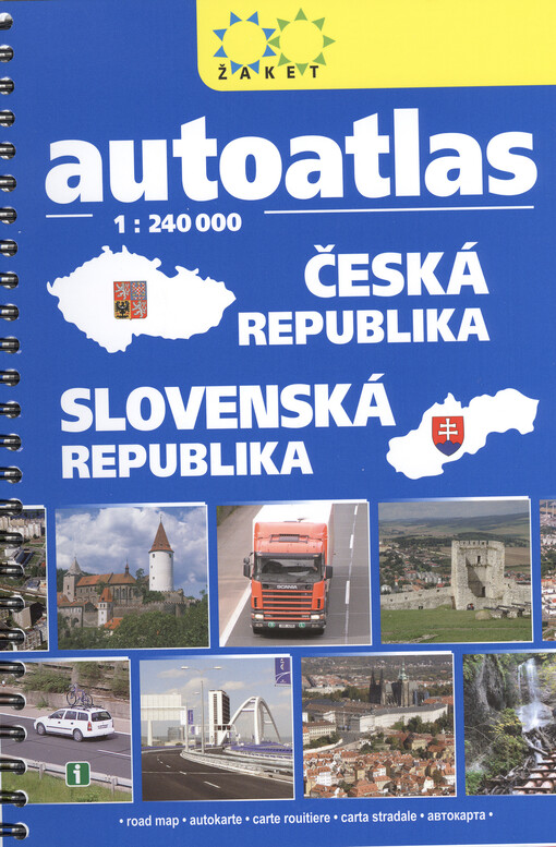 Autoatlas Česká republika, Slovenská republika 1:240 000