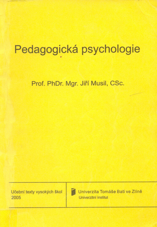 Pedagogická psychologie