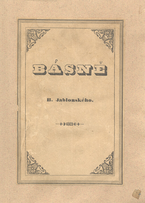 Básně Boleslava Jablonského