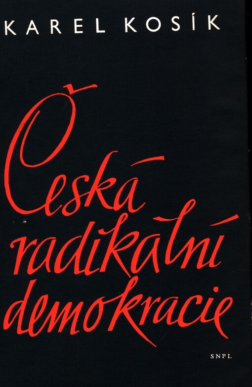Česká radikální demokracie: Příspěvek k dějinám názorových sporů v české společnosti 19. století