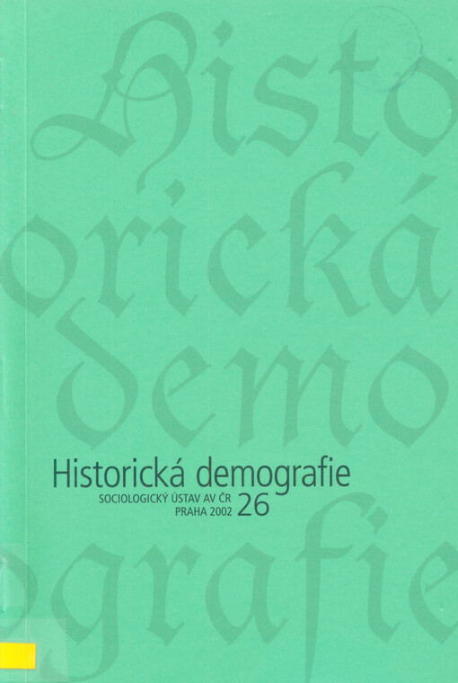 Historická demografie