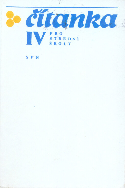 Čítanka pro střední školy