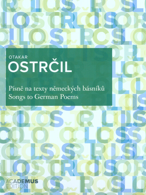 Písně na texty německých básníků: pro vyšší hlas a klavír